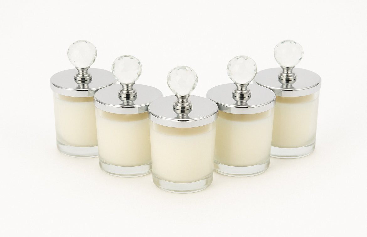 Bougie Cristal – Cadeau d’invité élégant