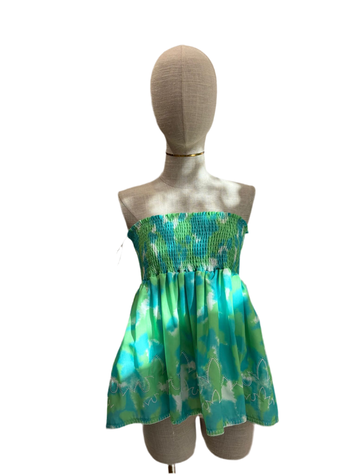 Ensemble coordonné Amanda imprimé tie & dye – chemise & jupe