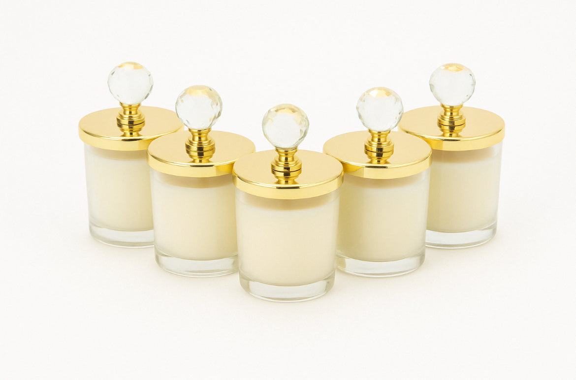Bougie Cristal – Cadeau d’invité élégant