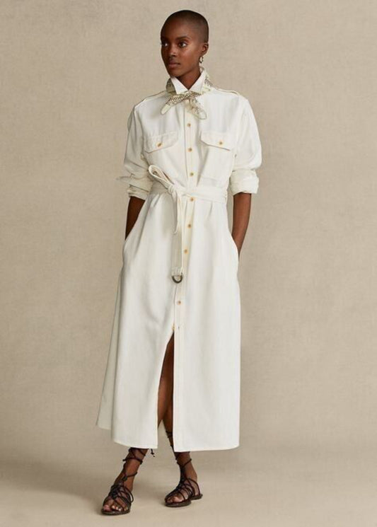 Robe Saharienne “Tanzanie” – Élégance Nomade